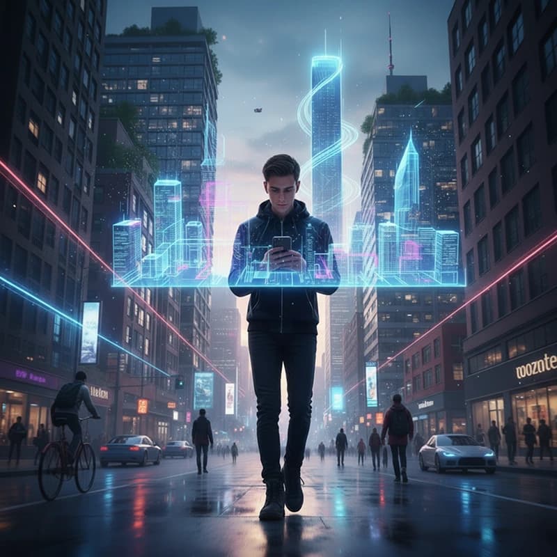 MapMetrics contributor mapping urban environment and earning VAULT tokens through point-of-interest discovery